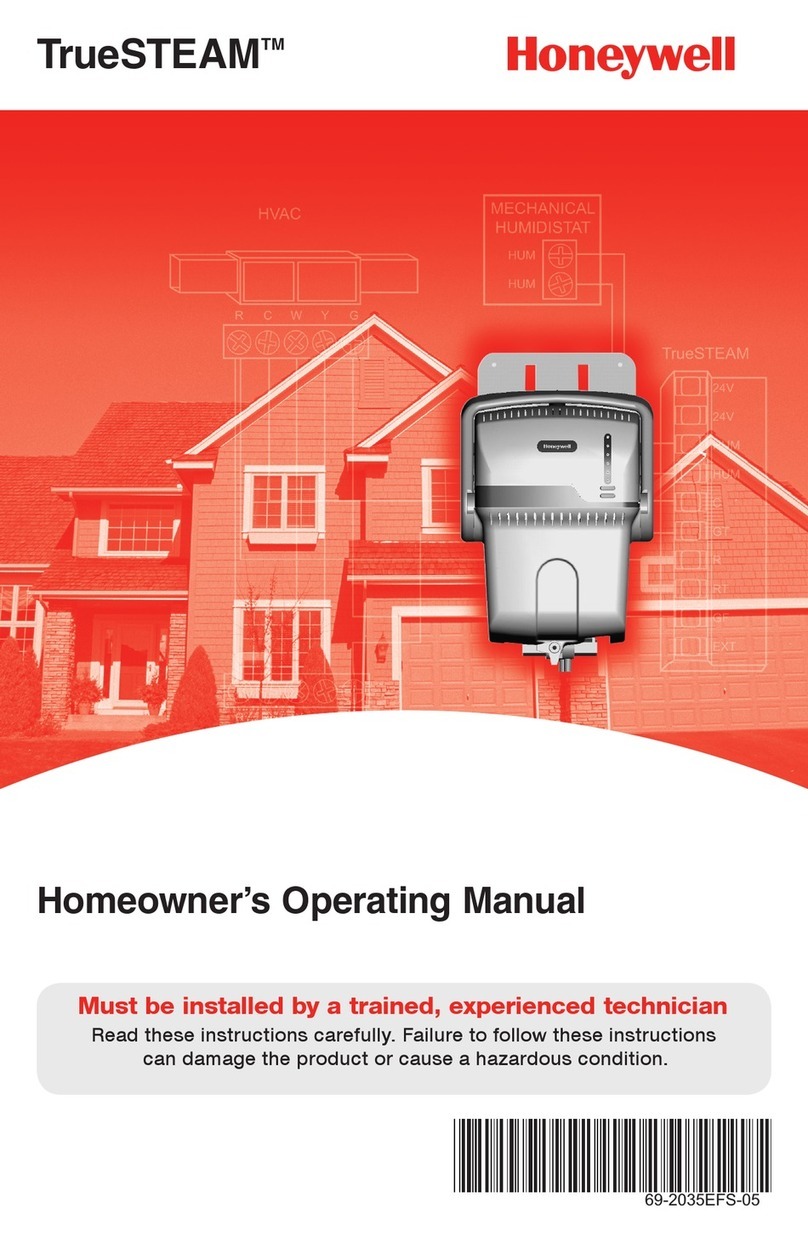 Honeywell HM512W1005 - TrueSTEAM Lon Wireless... User manual