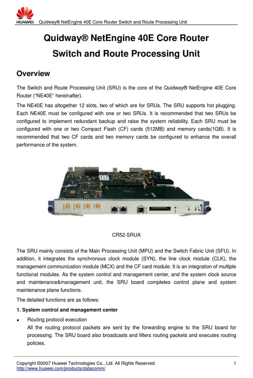 Huawei CR52-SRUA User manual
