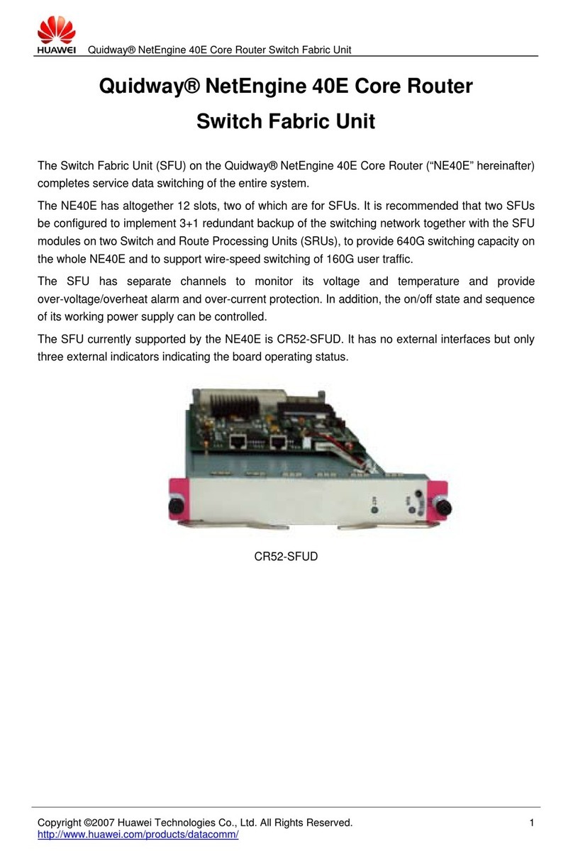 Huawei CR52-SFUD User manual Huawei CR52-SFUD User manual