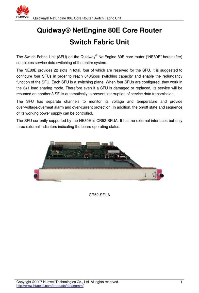 Huawei CR52-SFUA User manual Huawei CR52-SFUA User manual