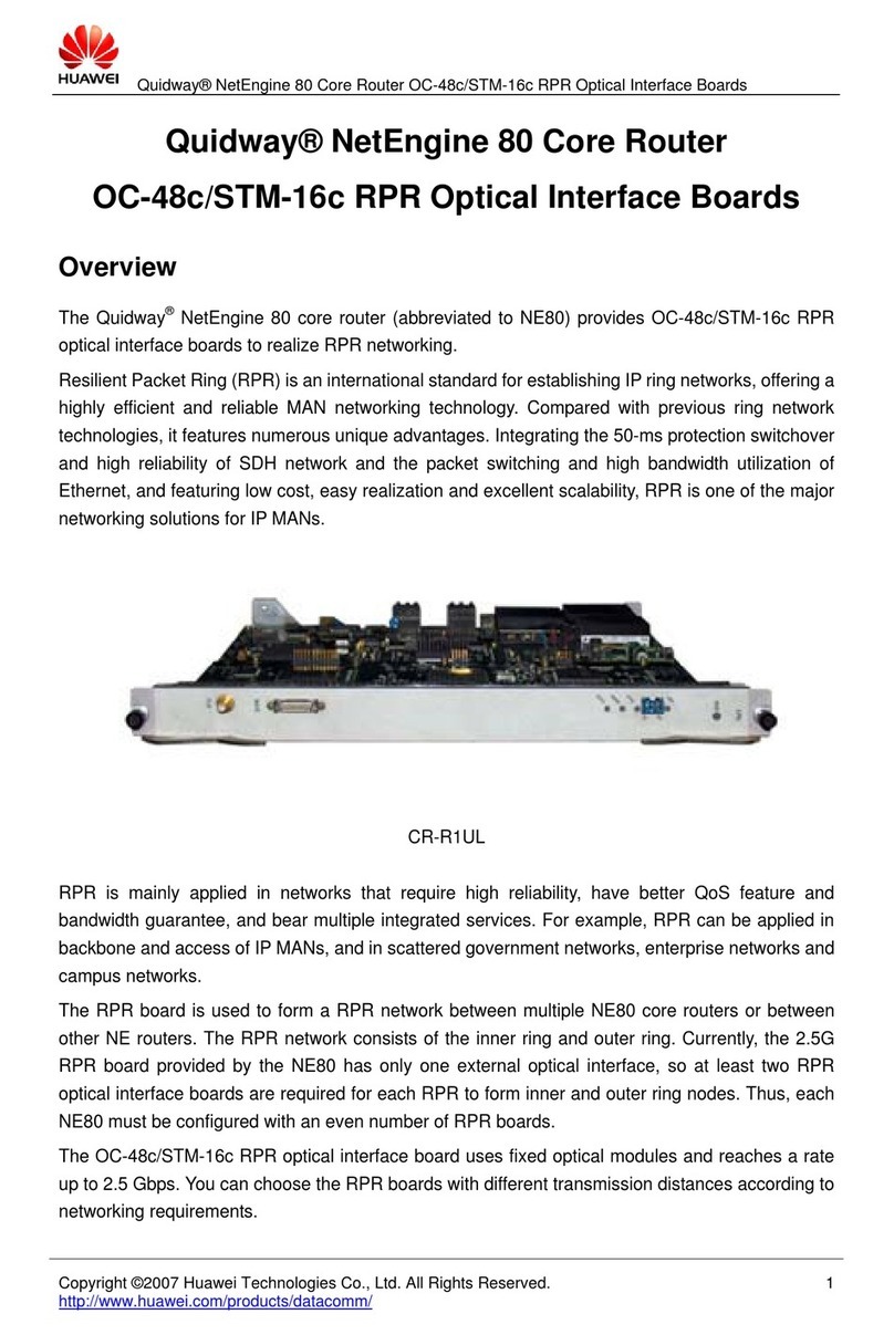 Huawei CR-R1UL User manual Huawei CR-R1UL User manual