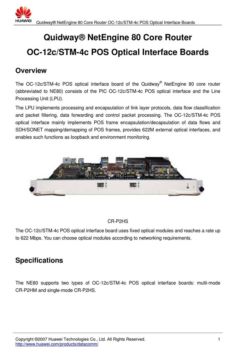 Huawei CR-P2HM User manual