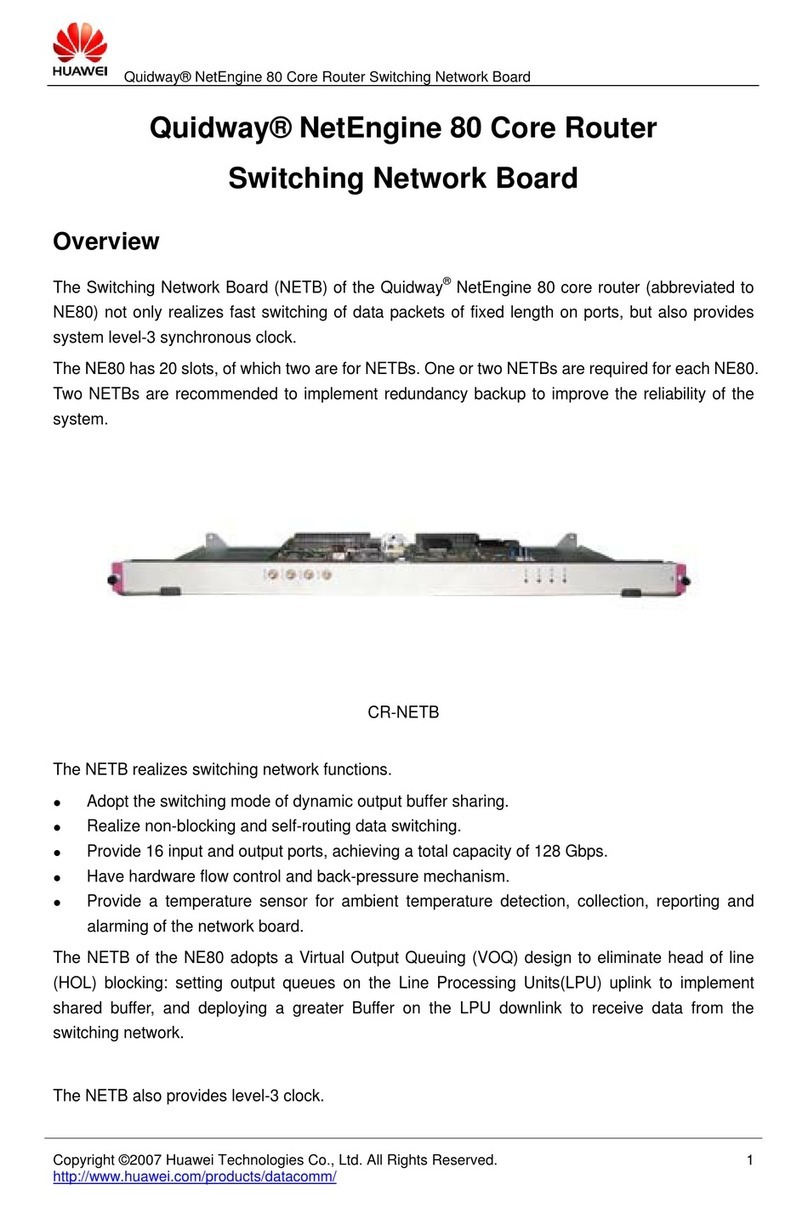 Huawei CR-NETB Specifications