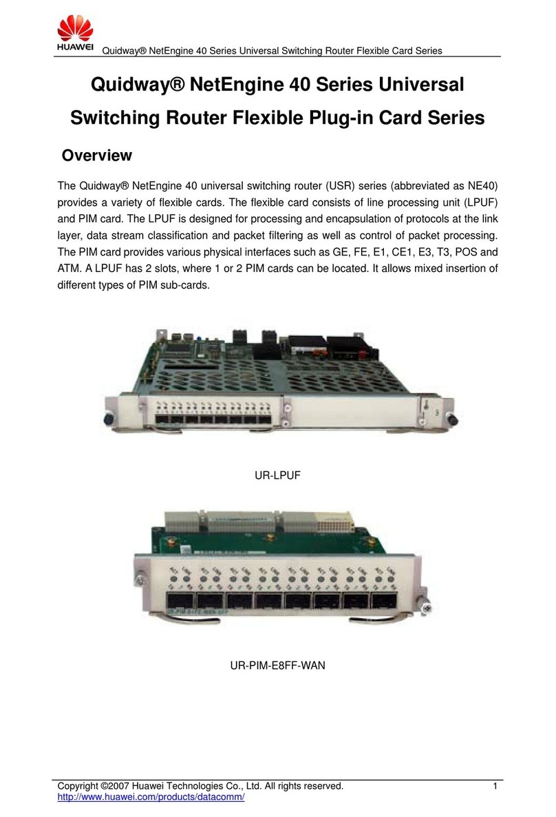 Huawei UR-LPUF User manual