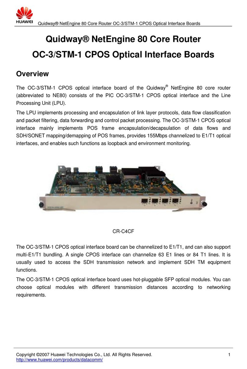 Huawei CR-C2CF User manual Huawei CR-C2CF User manual