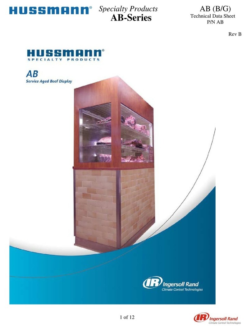 Hussmann AB Instruction Manual