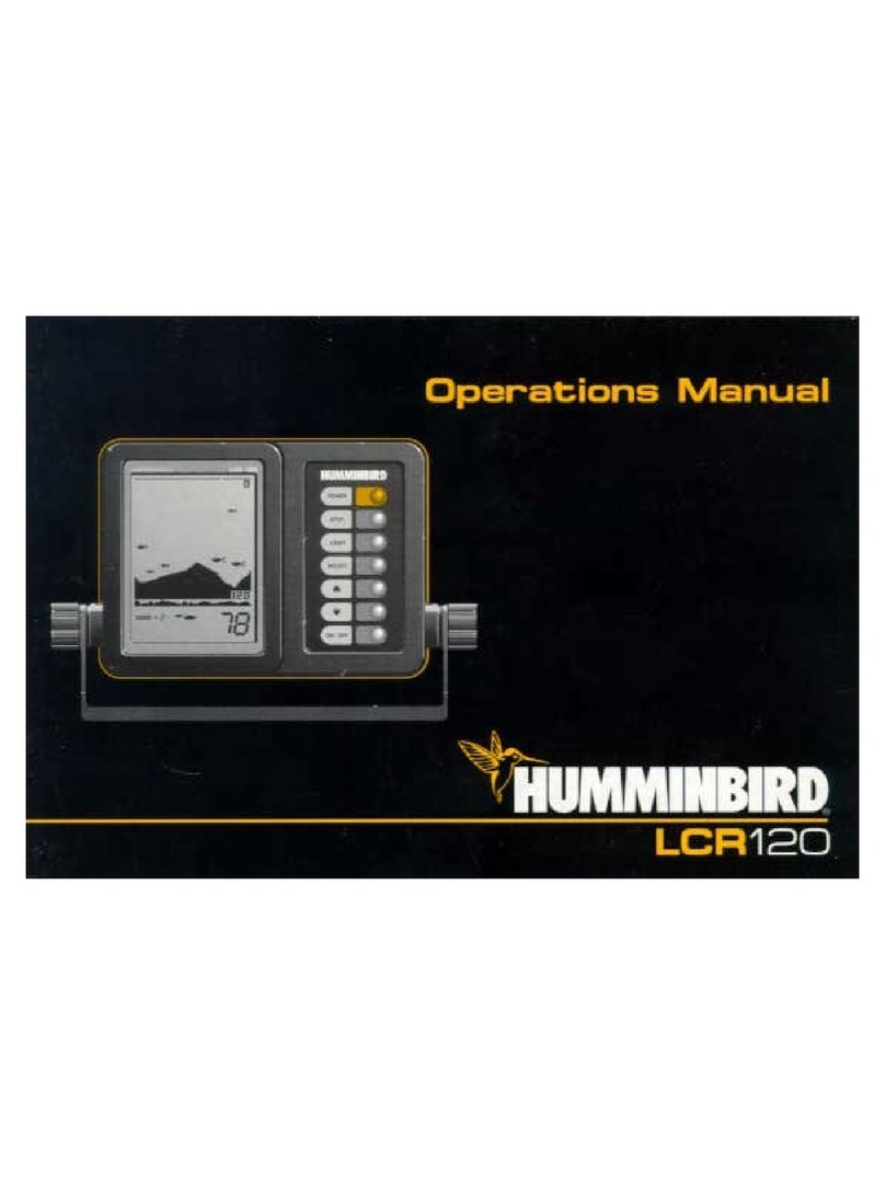 Humminbird LCR 120 User manual