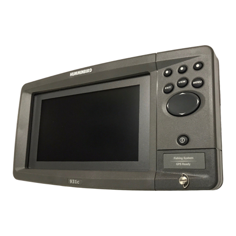 Humminbird 931C Installation and operation manual