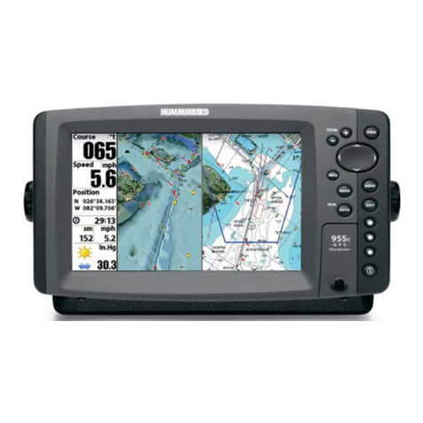 Humminbird 955C Installation and operation manual