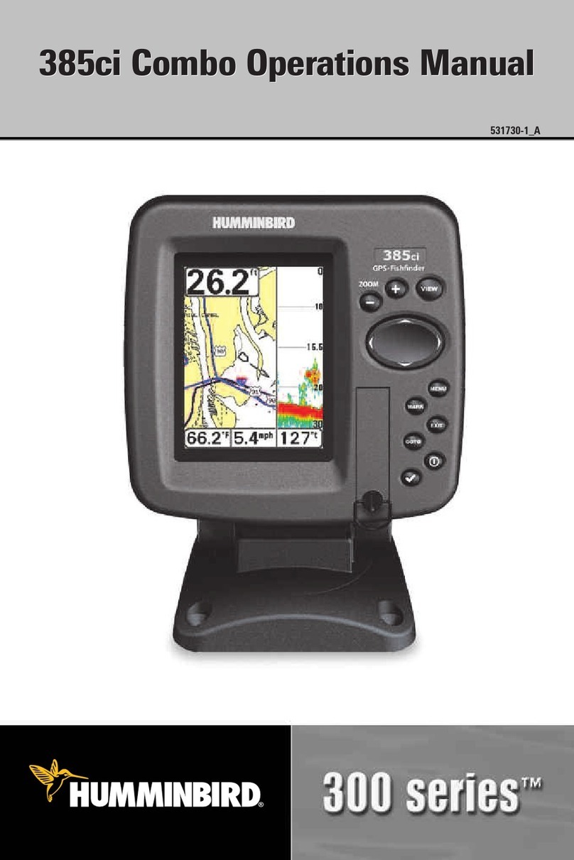 Humminbird 385ci Combo Operation manual Humminbird 385ci Combo Operation manual