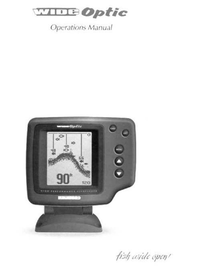 Humminbird Wide Optic Operation manual