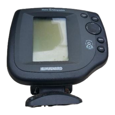 Humminbird Matrix 15 User manual