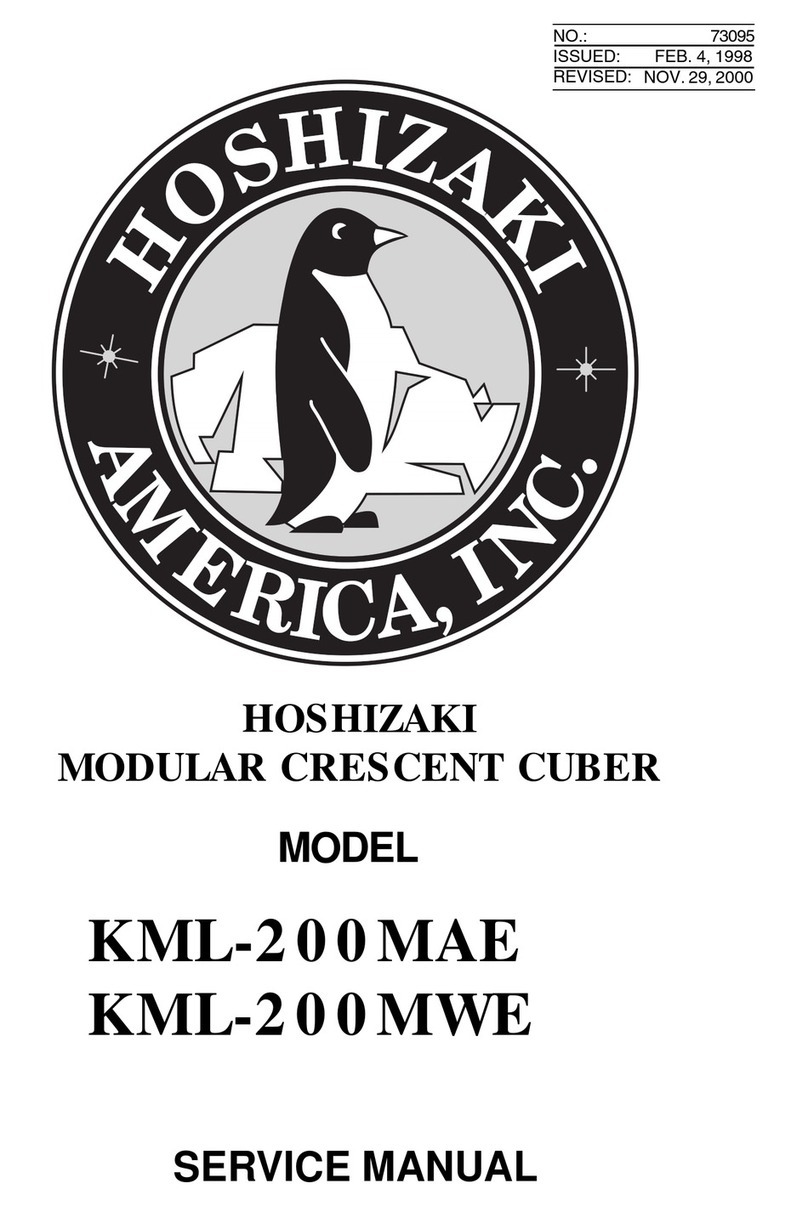 Hoshizaki KML-200MAE Service manual