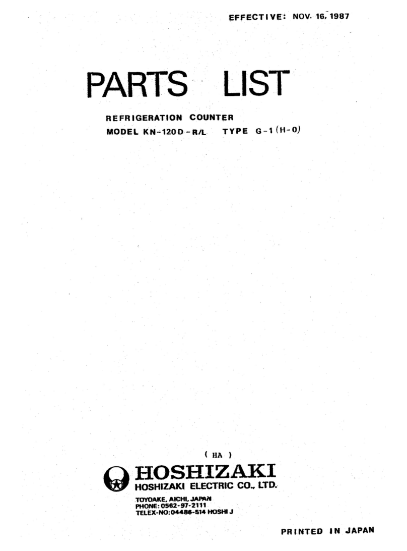 Hoshizaki KN-120D-L User manual