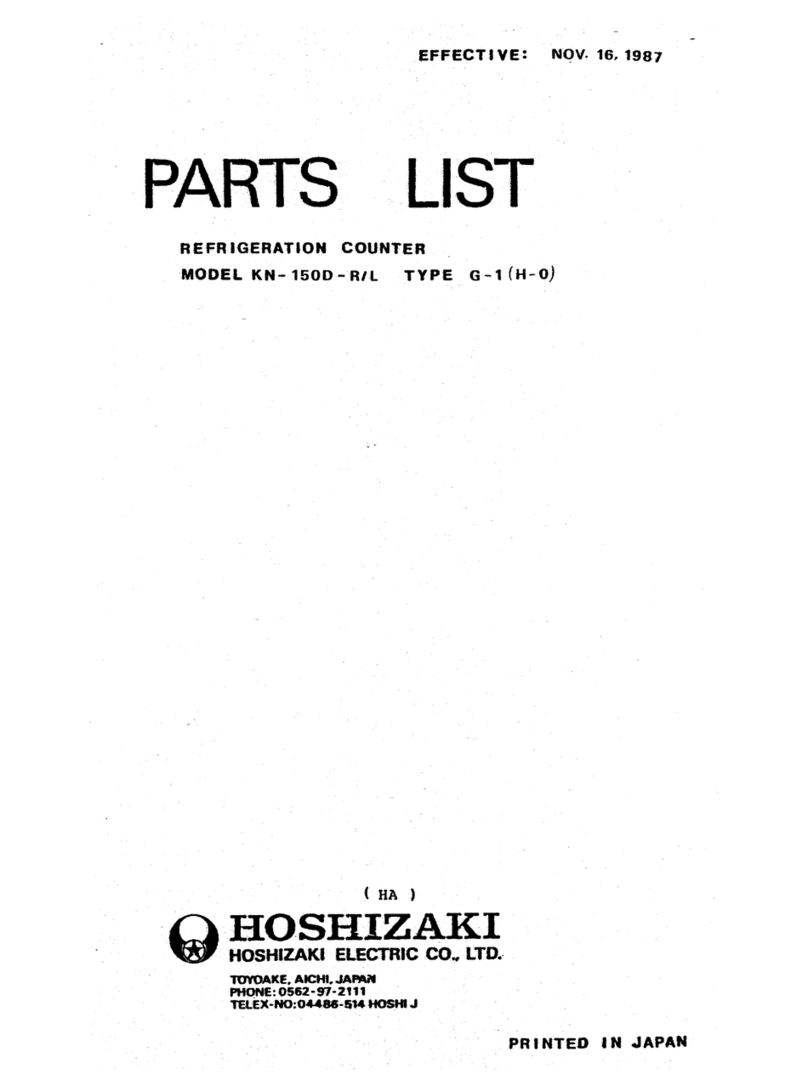 Hoshizaki KN-150D-L User manual