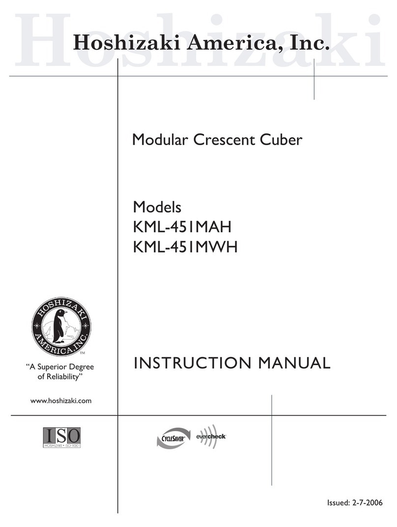 Hoshizaki KML-451MWH User manual