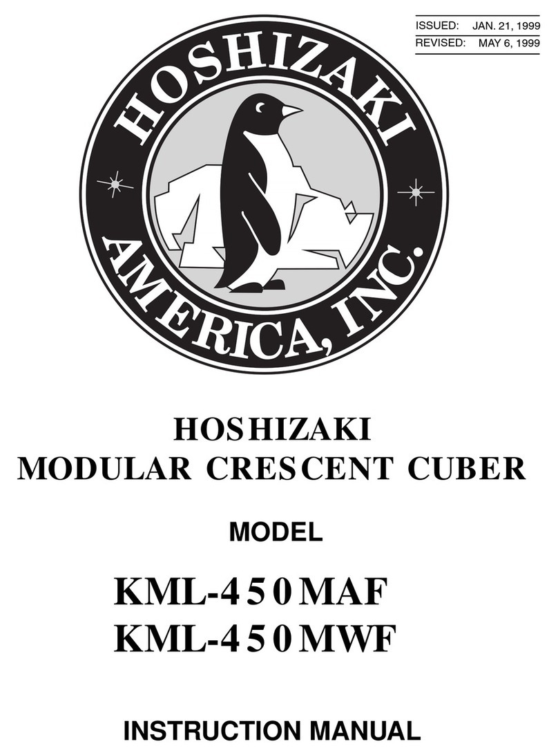 Hoshizaki KML-450MAF User manual