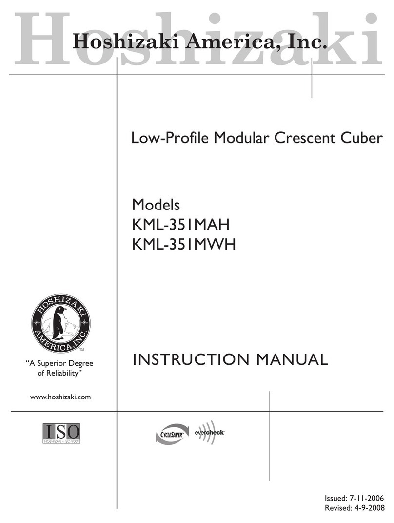Hoshizaki KML-351MAH instruction manual