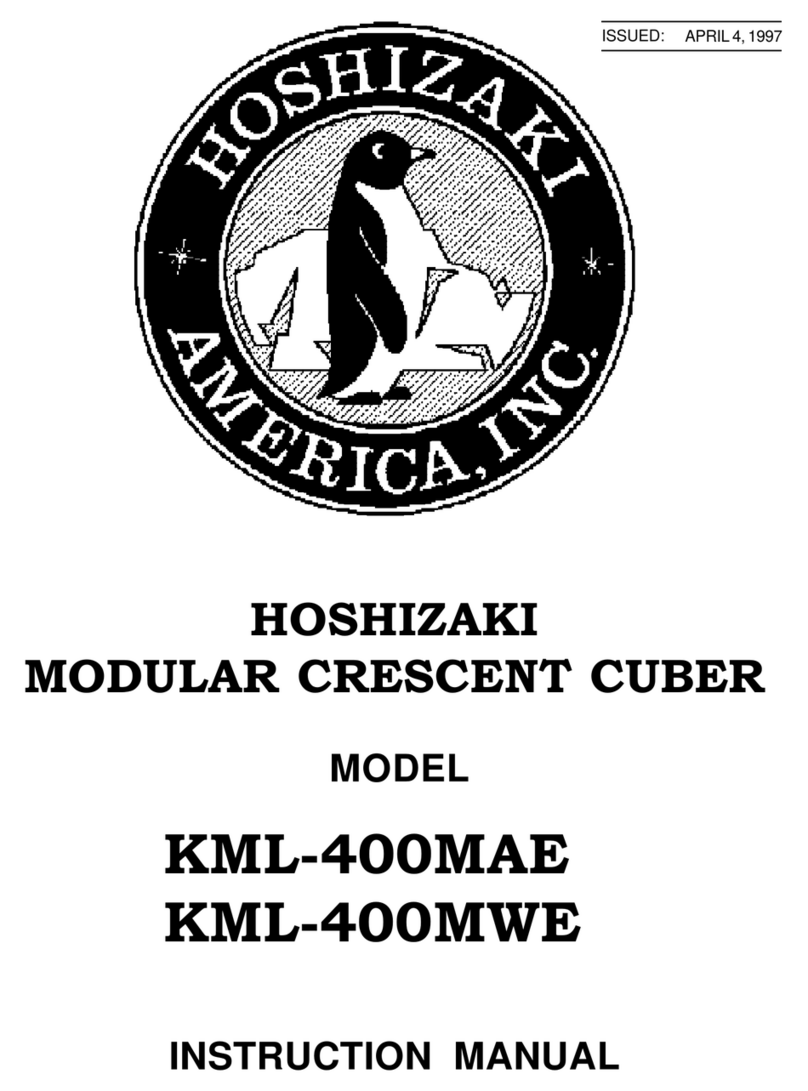 Hoshizaki KML-400MAE User manual