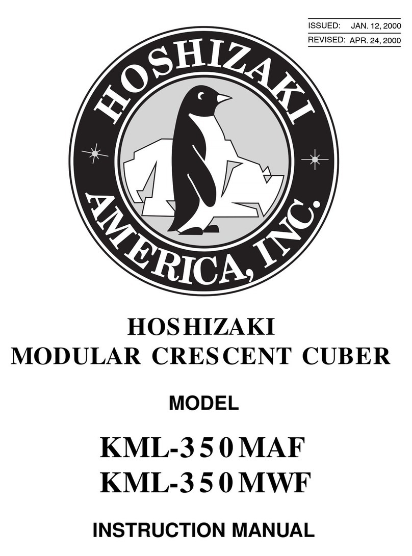 Hoshizaki KML-350MAF instruction manual