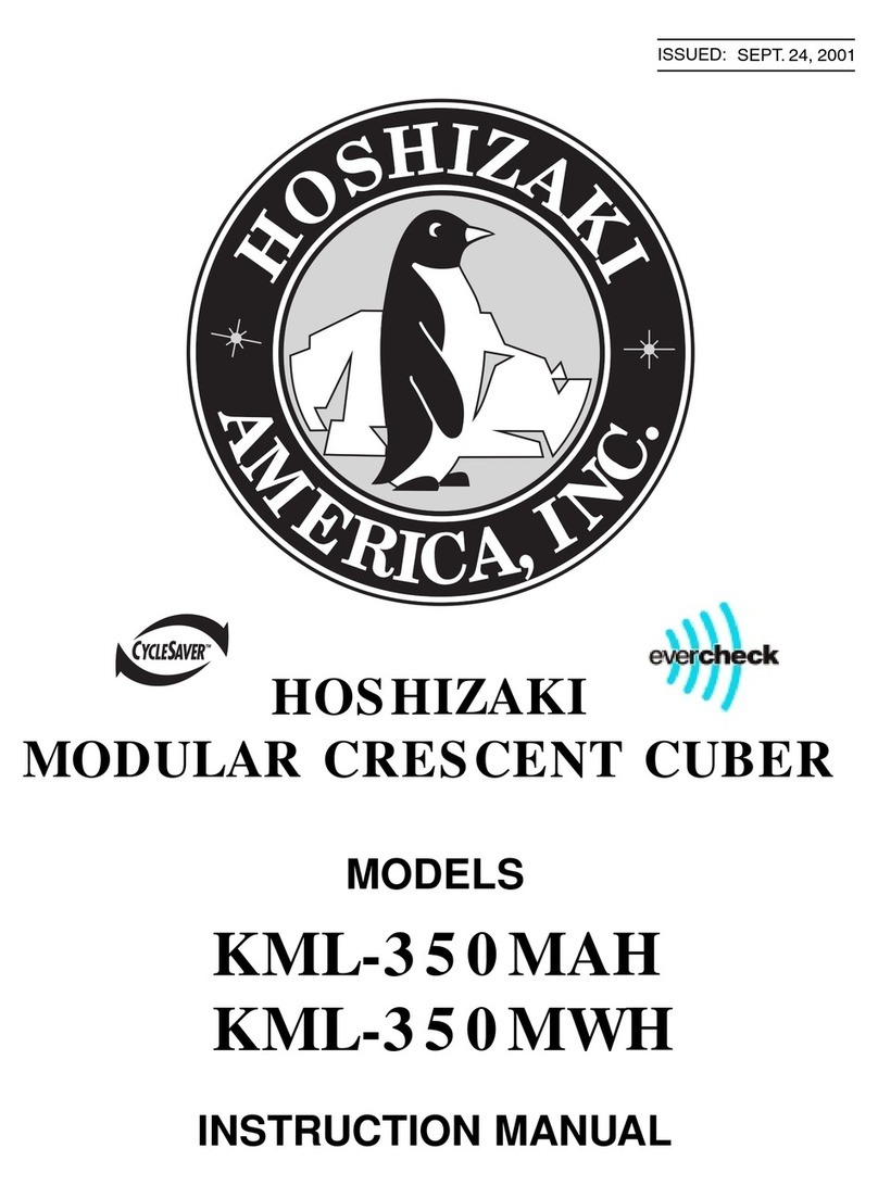 Hoshizaki KML-350MAH User manual