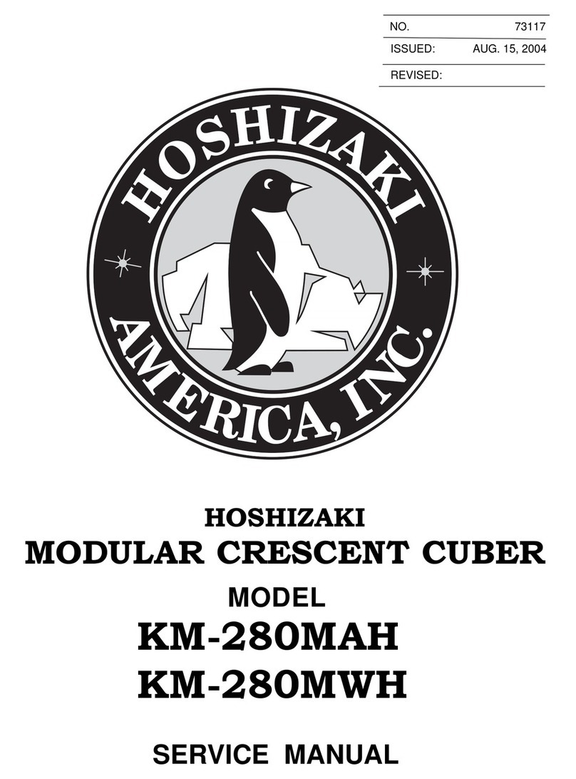 Hoshizaki KM-280MAH User manual
