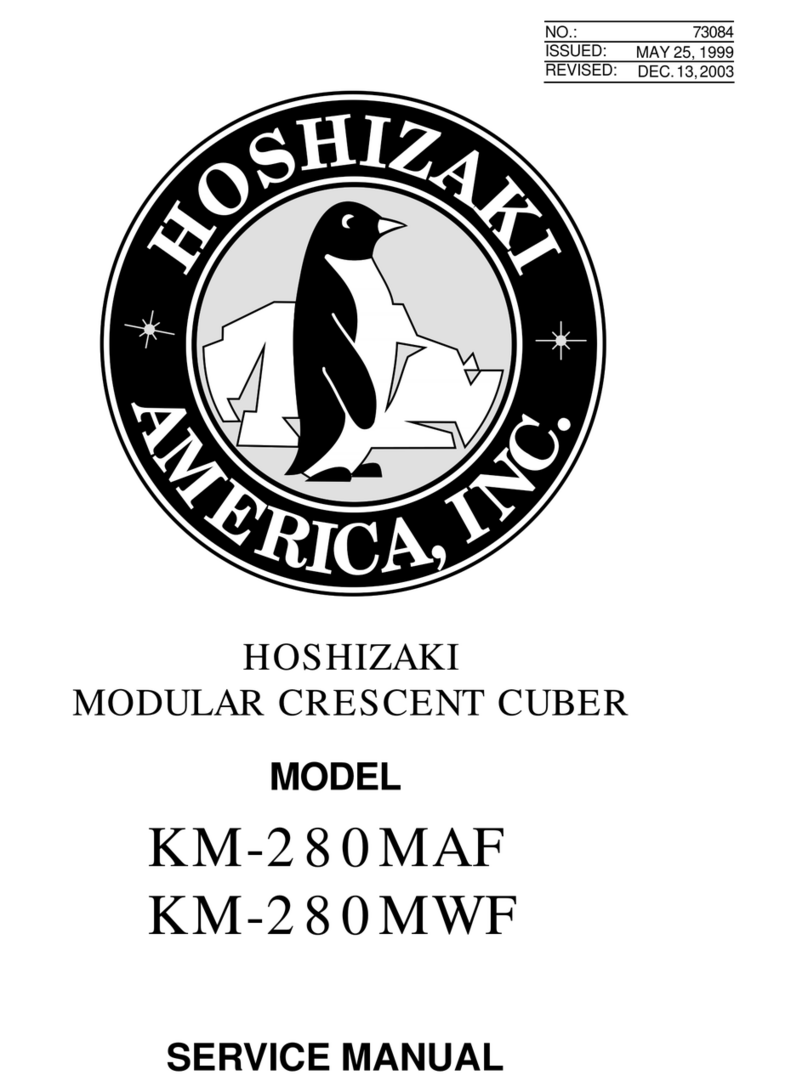 Hoshizaki KM-280MAF Service manual