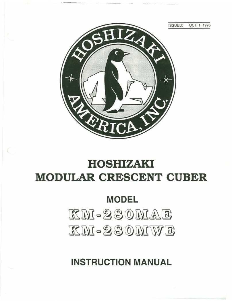 Hoshizaki KM-280MAE instruction manual
