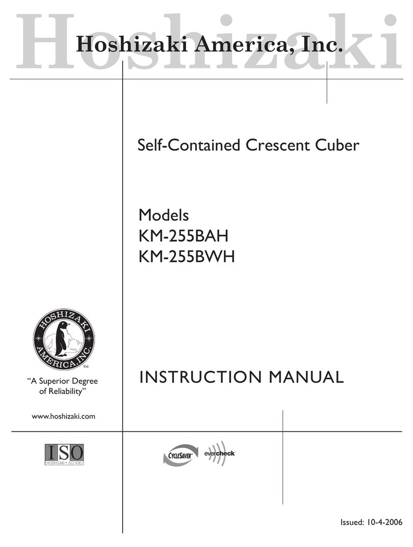 Hoshizaki KM-255BAH instruction manual