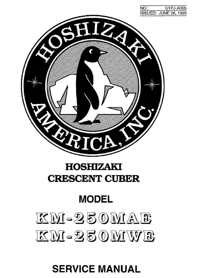Hoshizaki KM-250MAE Service manual