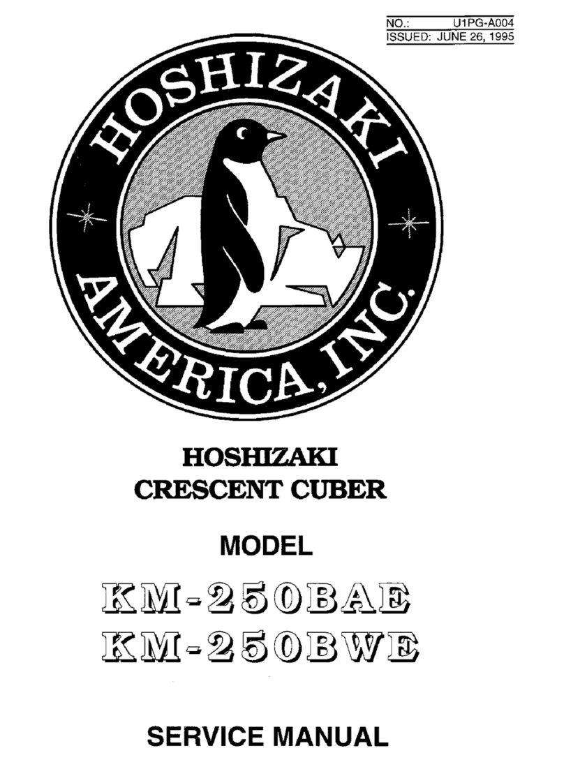 Hoshizaki KM-250BAE User manual