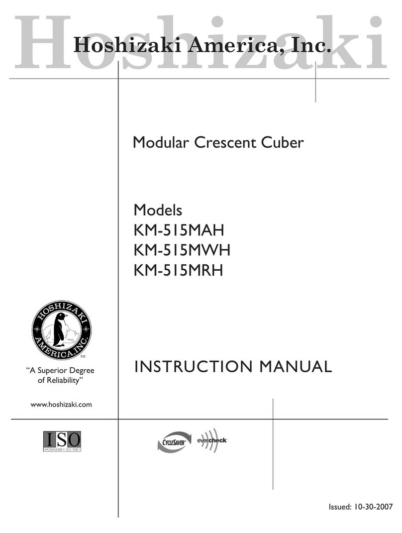 Hoshizaki KM-515MAH instruction manual