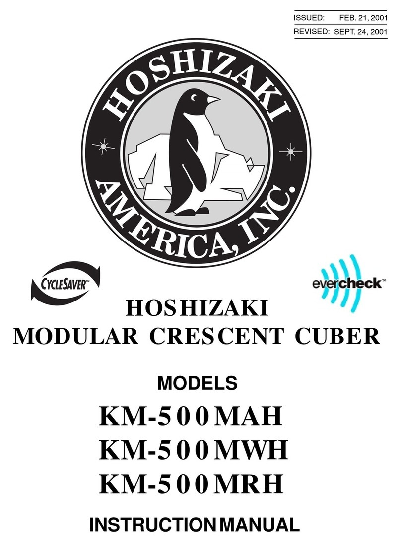 Hoshizaki KM-500MAH instruction manual