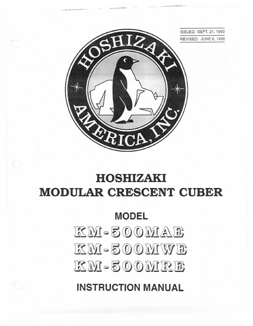 Hoshizaki KM-500MAE instruction manual