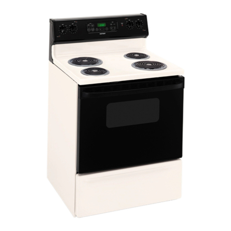 Hotpoint RB757BH User instructions