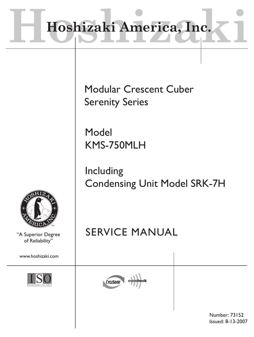 Hoshizaki KMS-750MLH Service manual