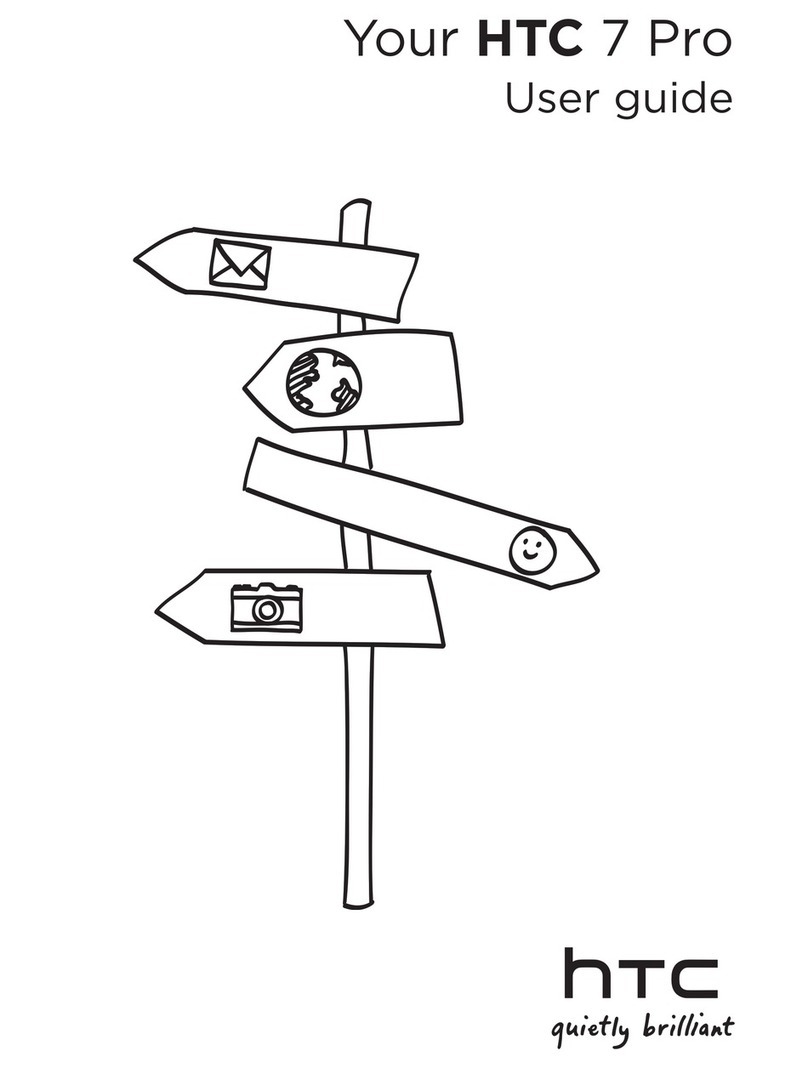 HTC 7 Pro User manual