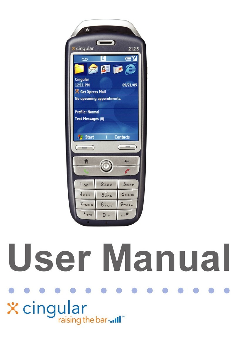 Cingular 2125 User manual