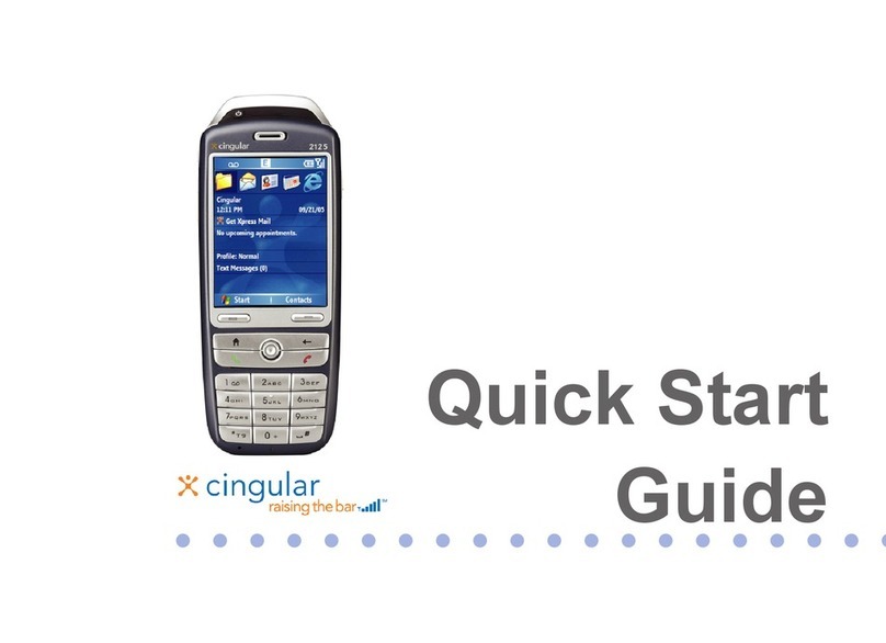 Cingular 2125 User manual