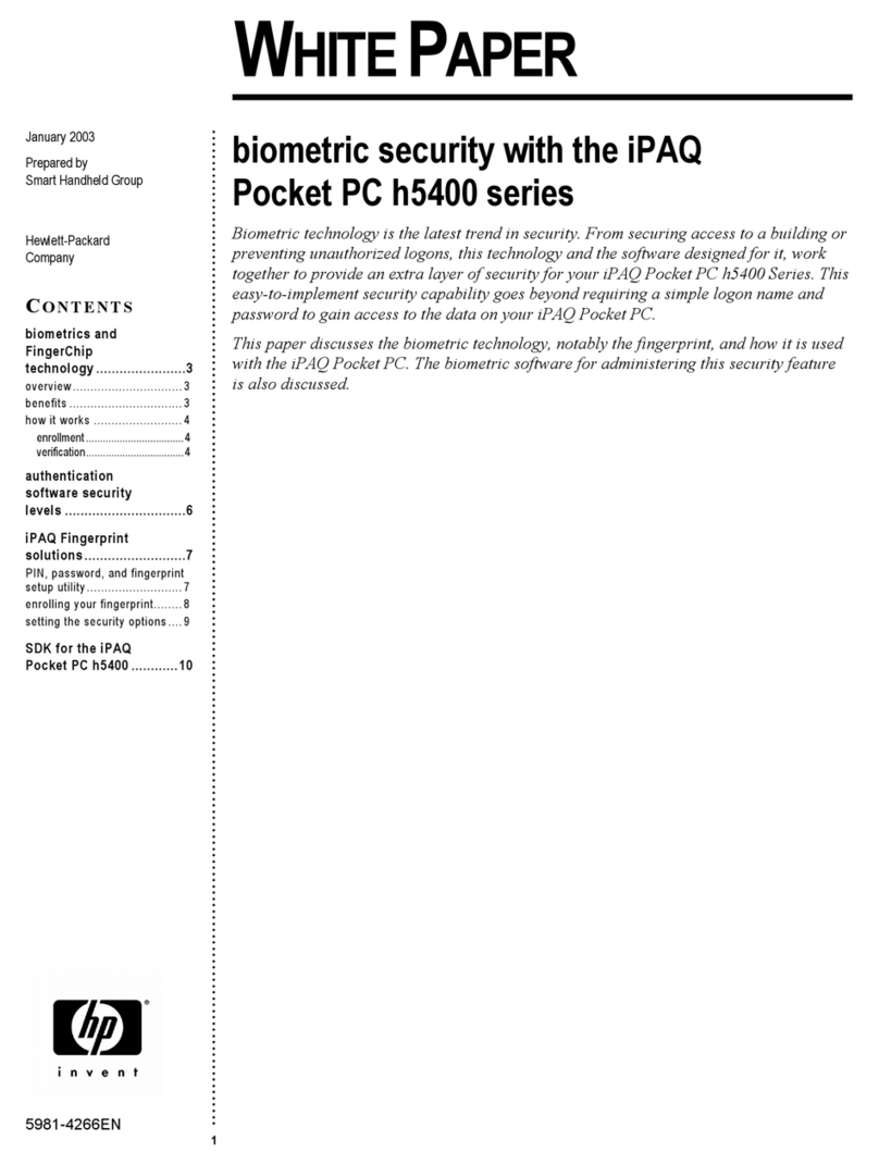 HP iPAQ Pocket PC h5400 Series Quick reference guide