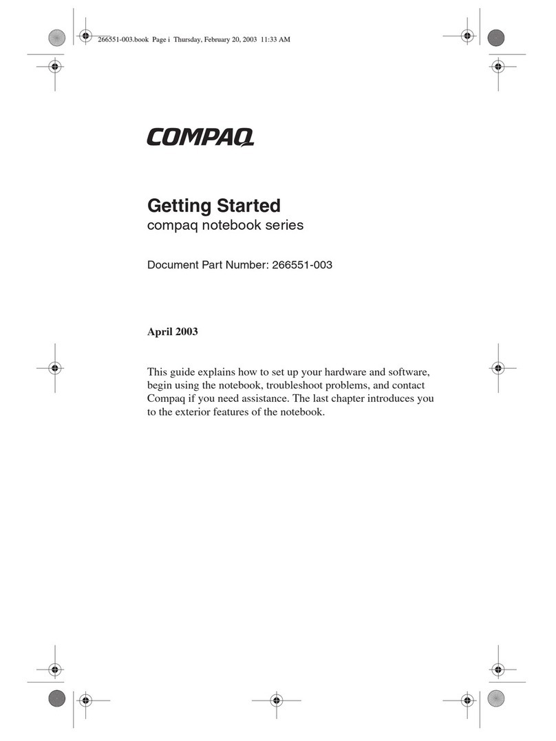 Compaq Compaq 800c User manual Compaq Compaq 800c User manual