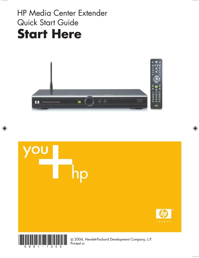HP X5400 Start here