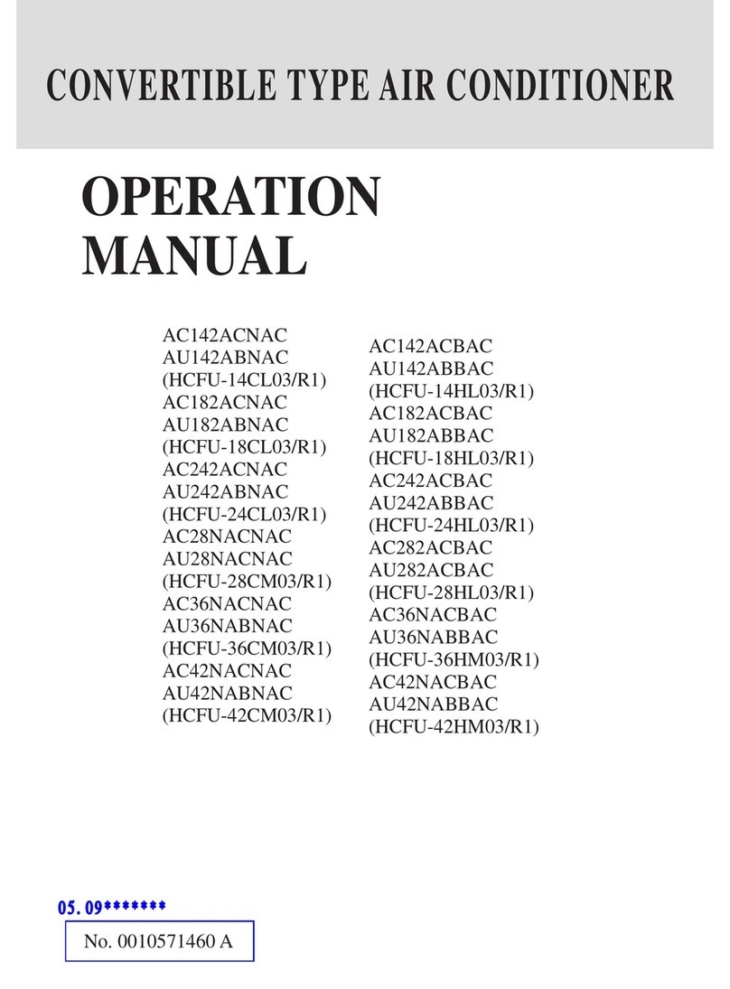 Haier AC142ACBAC User manual