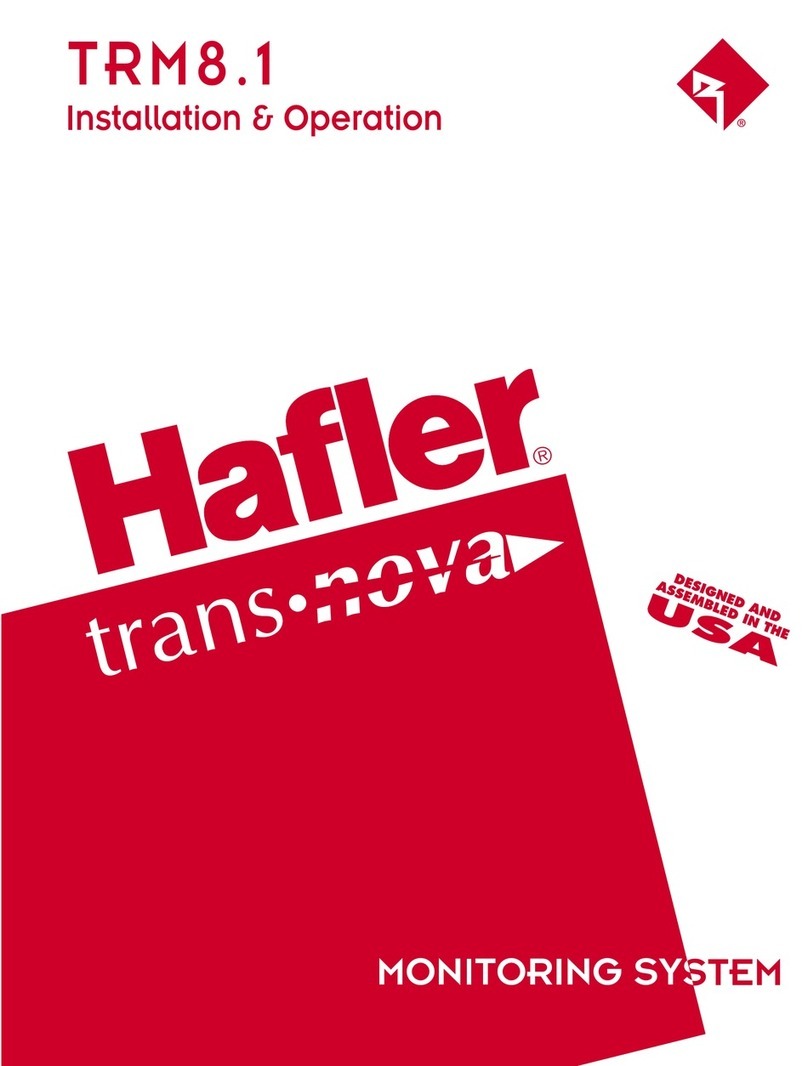 Hafler Trans-nova TRM8.1 User manual