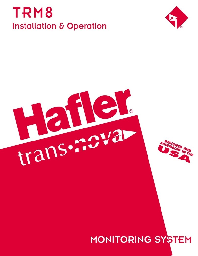 Hafler Trans-nova TRM8 Installation and operation manual