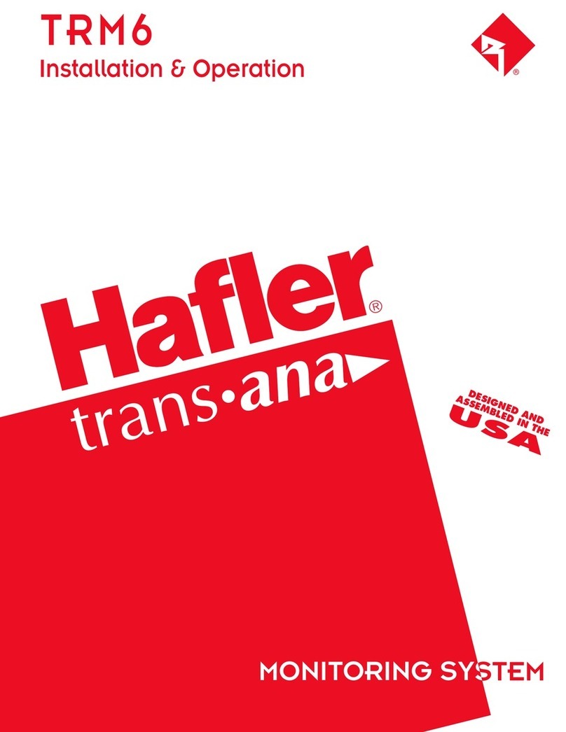 Hafler Trans-nova TRM6 Installation and operation manual