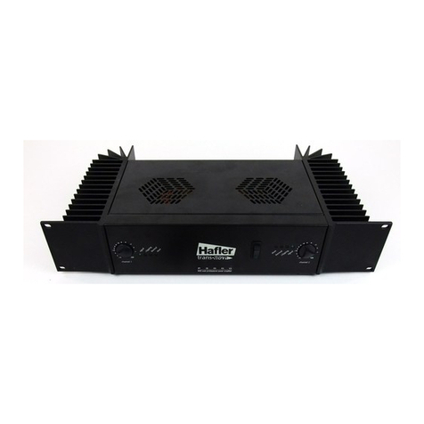 Hafler TransNova P3000 User manual