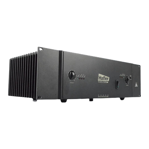 Hafler trans-nova P4000 User manual
