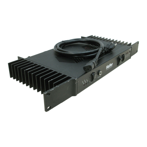 Hafler trans-nova P1000 User manual