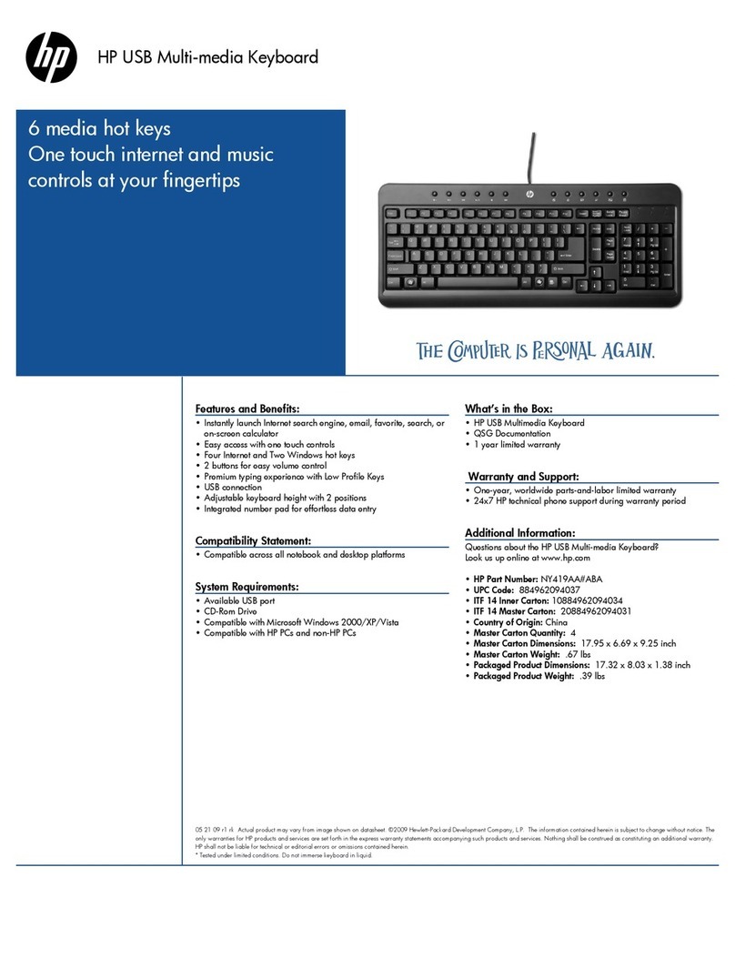 HP NY419AA User manual